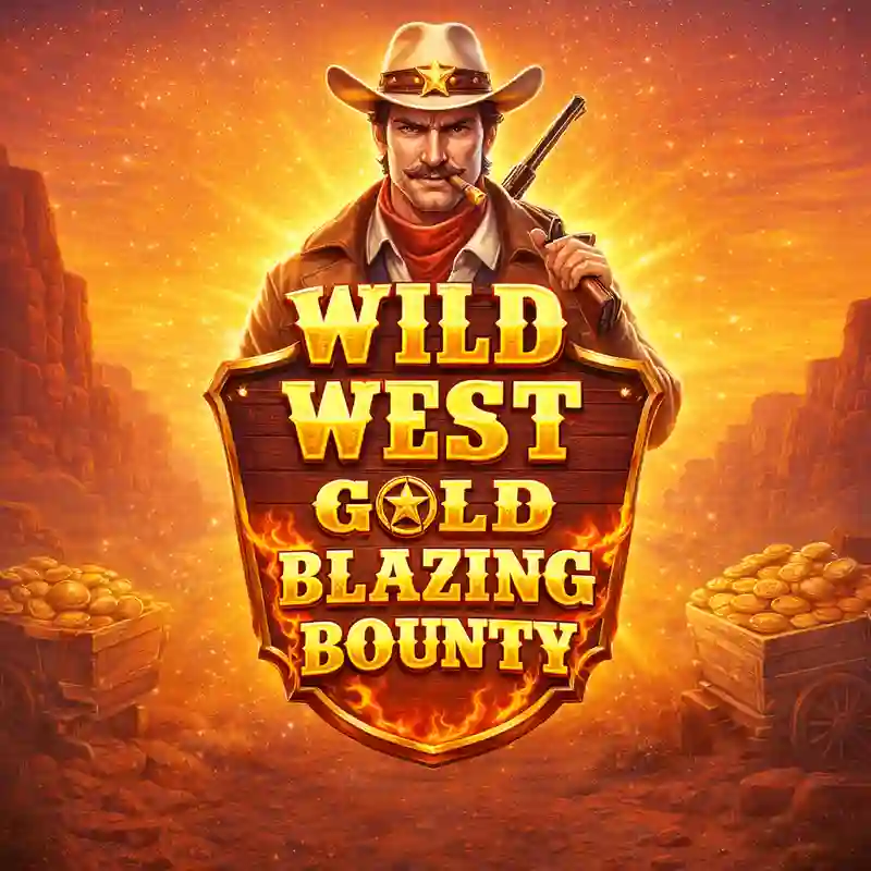 Wild West Gold Blazing Bounty Game Cover